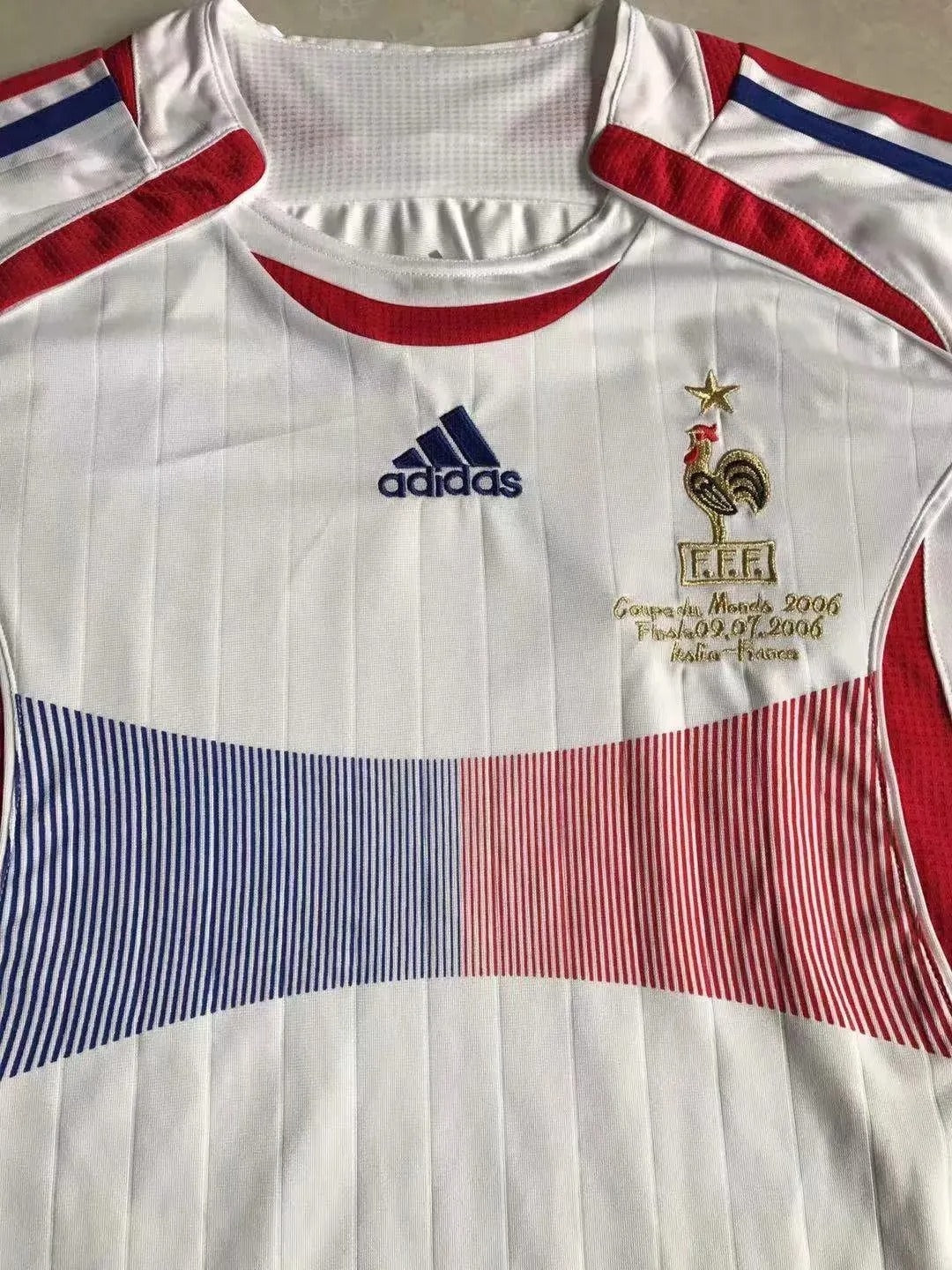 France Away World Cup Finale Retro 2006