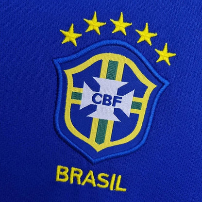 Brazil Away Retro Soccer 2004
