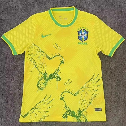 Brazil Special Edition Bird Yellow Fans 22-23