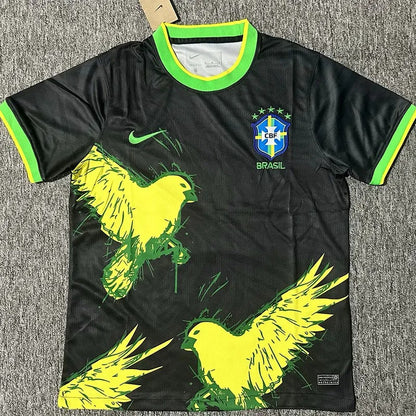 Brazil Black Special Edition Fans Soccer 25-26