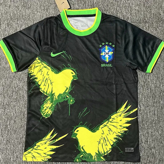 Brazil Black Special Edition Fans Soccer 25-26