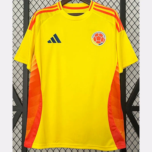 Colombia Home Fans Soccer Jersey 24 - 25