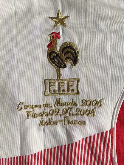France Away World Cup Finale Retro 2006