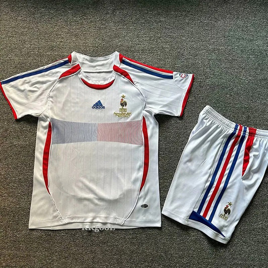 France Away Kids Retro 2006