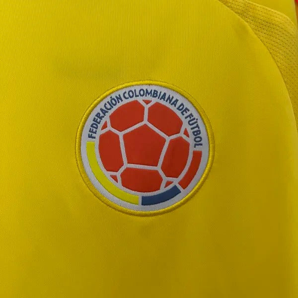 Colombia Home Fans Soccer Jersey 24 - 25