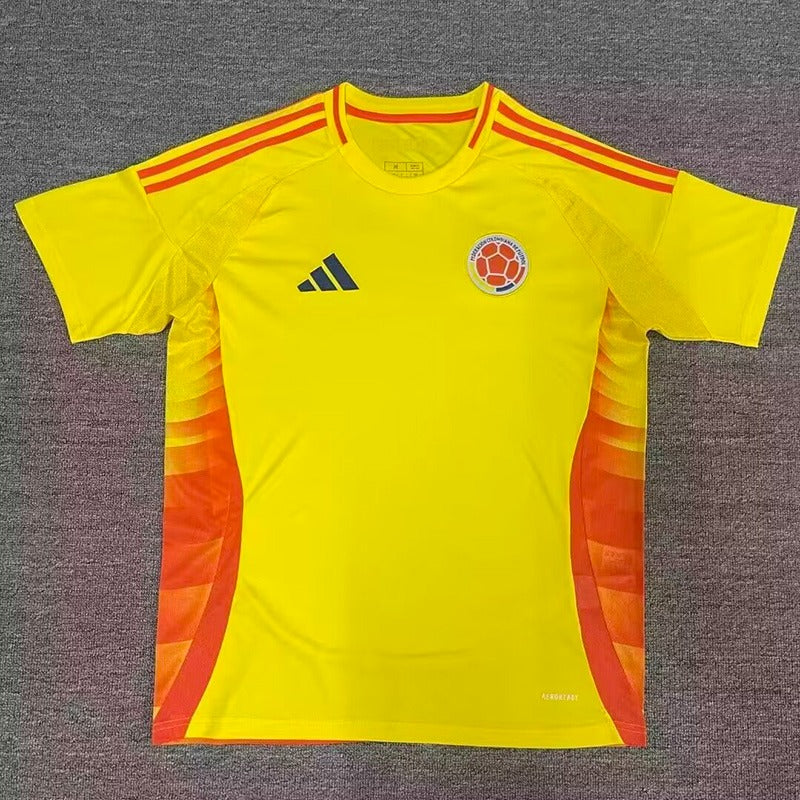 Colombia Home Fans Soccer Jersey 24 - 25