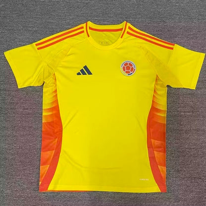 Colombia Home Fans Soccer Jersey 24 - 25