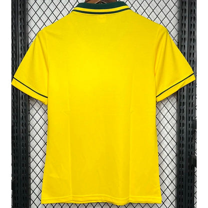Brazil Home Yellow Retro Soccer 1993-1994