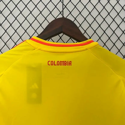 Colombia Home Fans Soccer Jersey 24 - 25